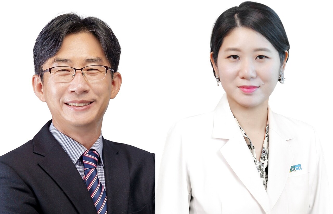사진좌부터 순천향대학교 스포츠의학과 김철현 교수, 순천향대학교 부천병원 소아청소년과 홍영희 교수